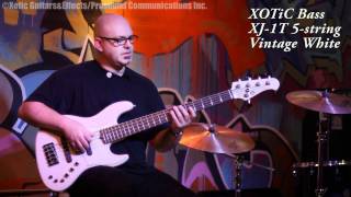 Video thumbnail for Steve Millhouse with Xotic Bass XJ-1T 4-string & 5-string by Xotic Video