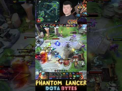 Rampage Alert 😎: Phantom Lancer double rampage by CDR 🔥 #dota2