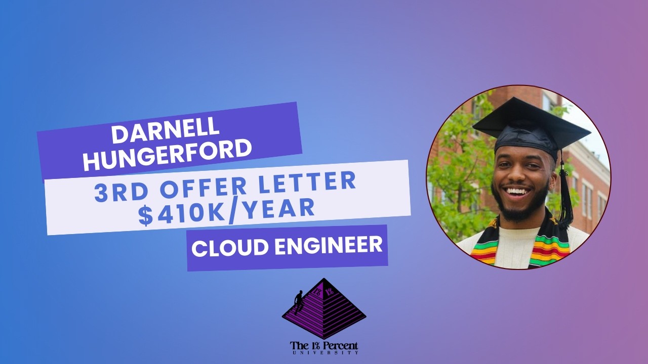 From Laid Off to $140K: How Darnell Got His 3rd Cloud Engineering Offer After Being FIRED