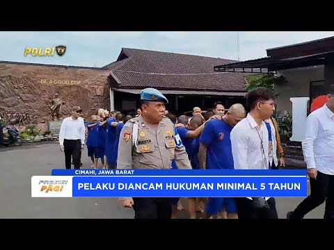 POLRES CIMAHI AMANKAN PENGENDAR NARKOBA