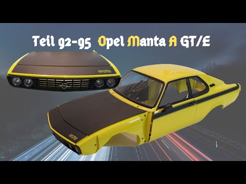 #hachette #modellbau #opelmanta #opel Hachette Bau den Opel Manta A GT/E Teil 92-95