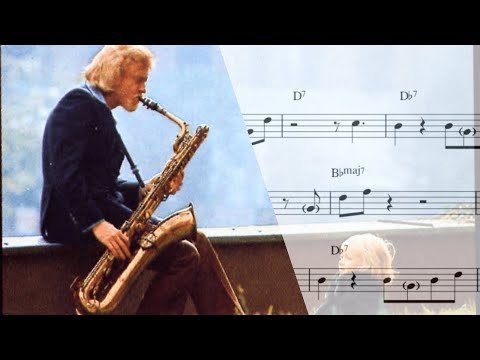 Almost Like Being in Love - Gerry Mulligan, transcription