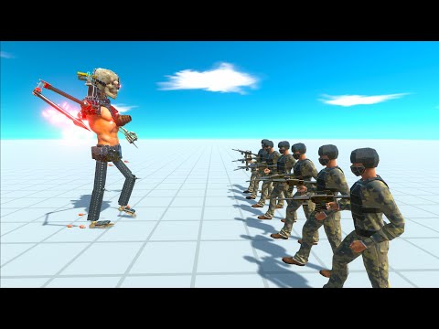 CYBORG MK3 vs EVERY UNIT - Animal Revolt Battle Simulator ARBS