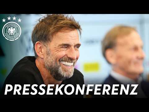 RE-LIVE | Die Vorstellung von Jürgen Klopp in voller Länge | DFB-Pressekonferenz