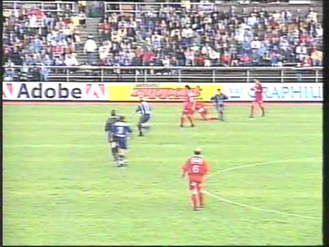 Djurgårdens IF Östers IF Allsvenskan 1995 + Magnus Pehrsson   SVT