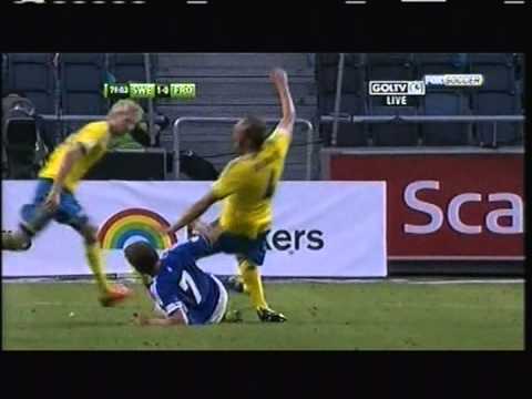 2013 (June 11) Sweden 2 -Faroe Islands 0 (World Cup Qualfiier)