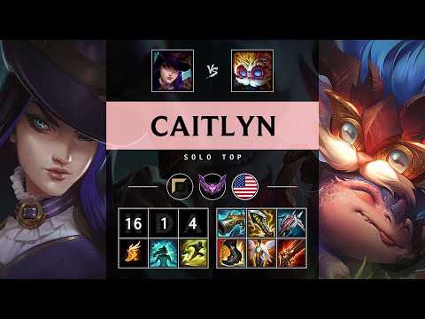 Caitlyn Top vs Heimerdinger - NA Master Patch 25.09