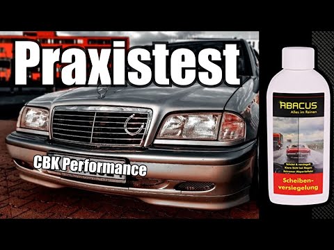 Scheibenversiegelung von Abacus im Praxistest