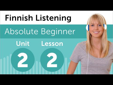 Finnish Listening Practice - Shopping for a Shirt in Finland