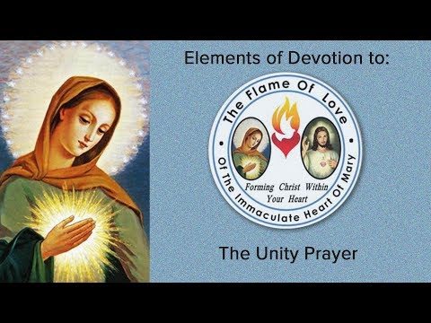 Flame of Love Basics - The Unity Prayer C