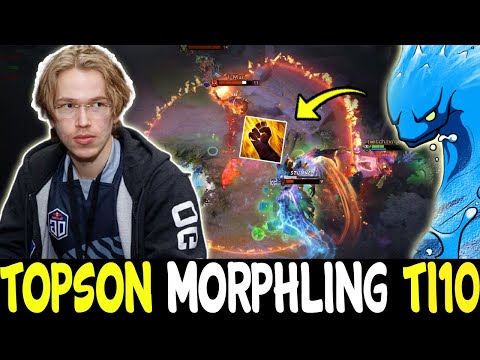 OG.Topson is READY for TI10 | MORPHLING vs EMBER | Dota 2 Pro Players Clips