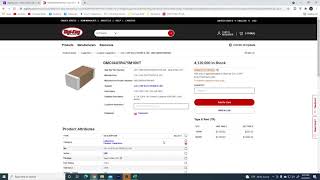 Ordering Components For Your Electronic Repair Using Digi-Key