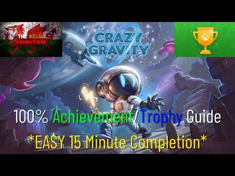 Crazy Gravity - 100% Achievement/Trophy Guide! *EASY 15 Minute Completion*