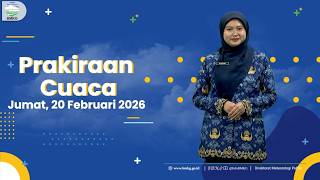 Prakiraan Cuaca Jumat 20 Februari 2026, BMKG Prediksi Hujan Lebat di Berbagai Daerah