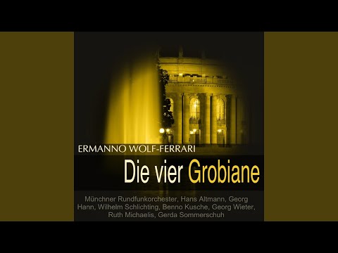 Die vier Grobiane, Act I, Scene 4: "Die wär nun draußen" (Lunardo, Maurizio)