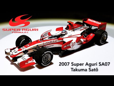 Thumbnail for Super Aguri SA07 F1 2007 T.Satō escala 1/43 by Super Aguri SA07, Super Aguri F1