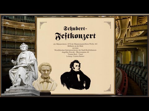 MÄNNERCHOR 1878 MÜLHEIM a.d. RUHR ~ Ständchen, "Zögernd leise" - Franz Schubert ~ Ltg. C. BALSTER