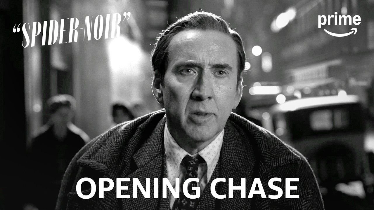 “Spider-Noir” - Opening Chase Scene | Prime Video