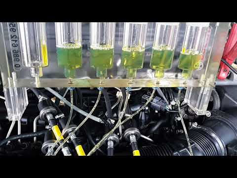 Volvo XC60 diesel injectors return flow checking !Test diesel injectors O.K