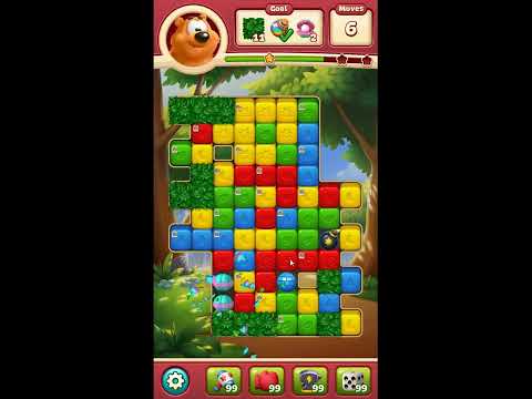 Toon Blast Level 6648 - NO BOOSTERS 🐻🐺🐱 | SKILLGAMING ✔️