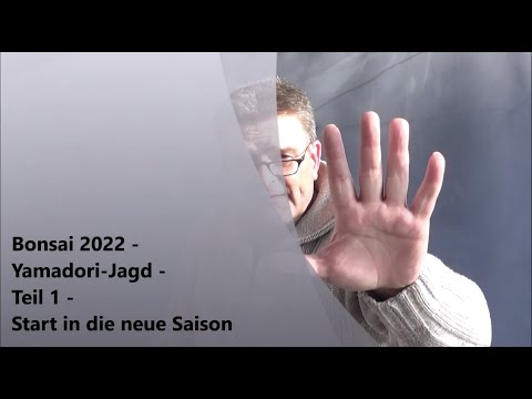 Bonsai 2022-9 - Yamadori-Jagd - Teil 1 - Start in die neue Saison