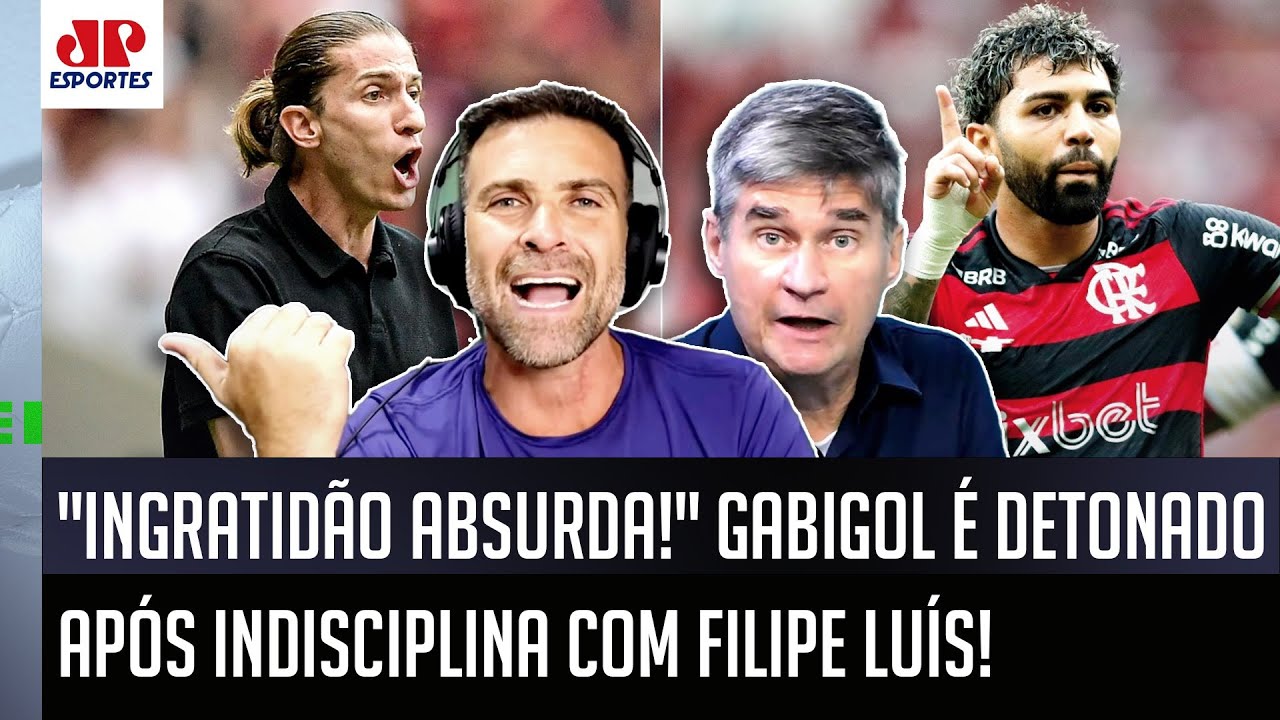 "O Gabigol age como UM IDIOTA, OPORTUNISTA! É INGRATO com o Filipe Luís e DESRESPEITA o Flamengo!"