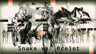 Metal Gear Solid 4 Soundtrack - Snake vs. Ocelot Medley (25th Anniversary ver.)