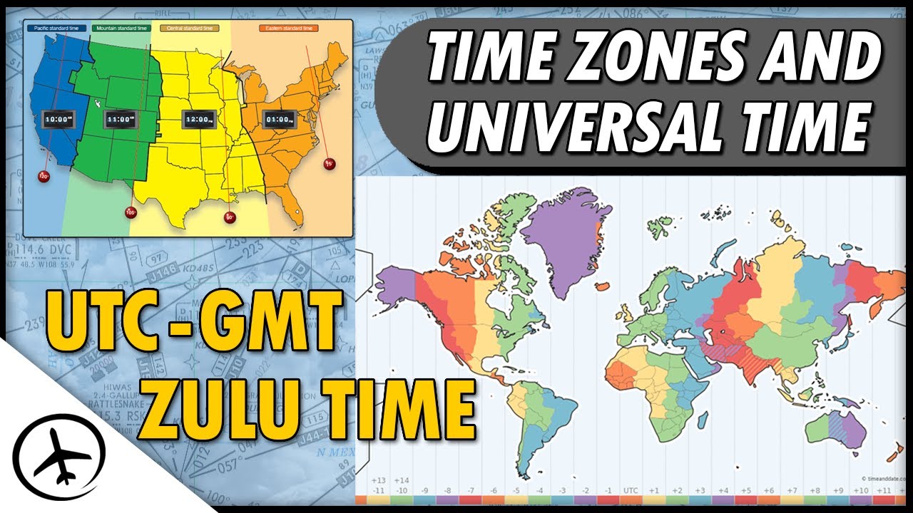 Time Zones and the Coordinated Universal Time