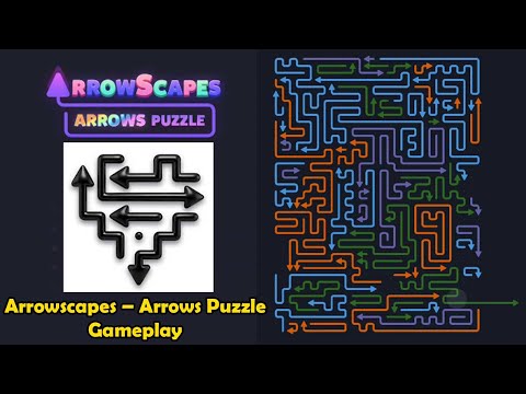 Arrowscapes - Arrows Puzzle Game Gameplay - YouTube