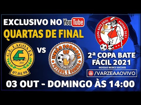 GE Lagoa FS x União Formosa FS - Quartas de Final - 2ª Copa Bate Fácil 2021