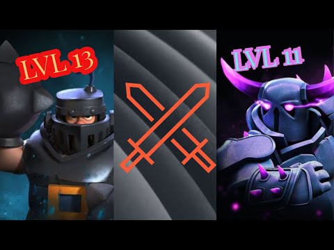 CRUSHING MAX LEVEL 13's WITH LEVEL 11 CARDS!-CLASH ROYALE