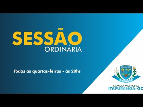 SESSÃO ORDINÁRIA DO DIA 12/08/2026