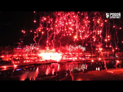 Nocne świętowanie 75-lecia Pogoni Szczecin na Wałach Chrobrego :: 22.04.2023