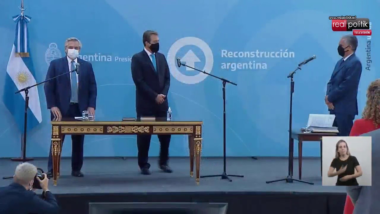 Tras la salida de Marcela Losardo, Martín Soria jura como ministro de Justicia de la Nación