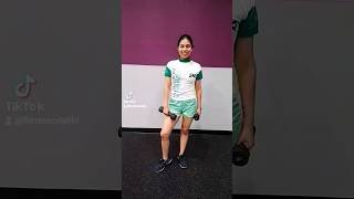 Rutina brazo sencilla #fitness #workout #gym #viral #tiktok #bikini #ejercicioencasa