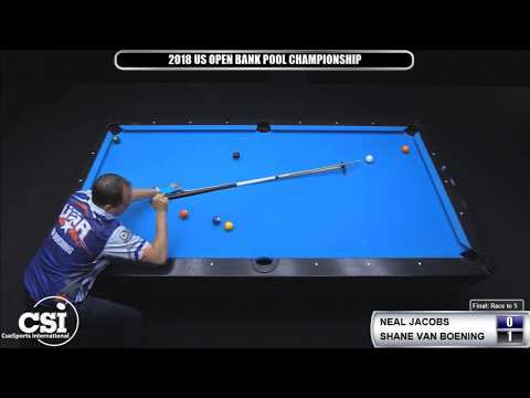 2018 US Open Bank Pool Championship: Shane Van Boening vs Neal Jacobs (Finals)