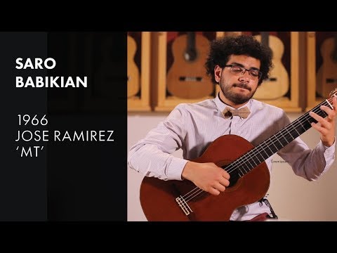 Noubar Noubar - Saro Babikian plays 1966 Ramirez 'MT'