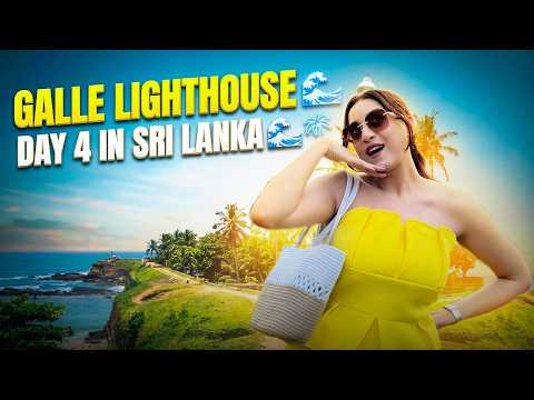 The Most Beautiful Place in Sri Lanka? 🌊 Galle Fort & Lighthouse | Day 4 Vlog