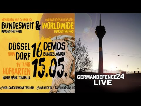 Demo Düsseldorf -  am 15.05.2021 - ES REICHT - Zusammenschnitt