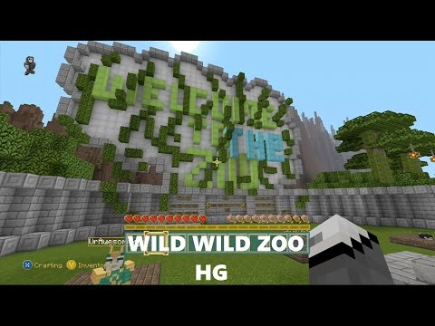 Minecraft Xbox: Wild Wild Zoo Hunger Games