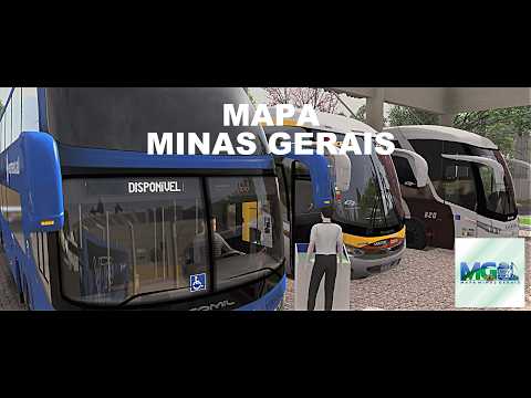 ETS2 V 1.60 - MOD/ MAPA MINAS GERAIS-SARITUR- D/ BAMBUI MG P/ PERDOES MG