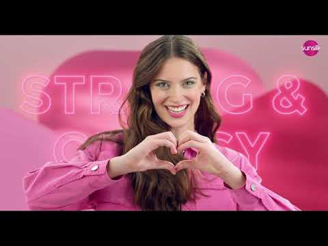 New Sunsilk Leave on Cream - Strength & Shine for Strong & Glossy Hair.