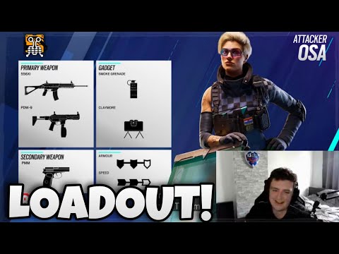Osa's Full Loadout & Lore! Rainbow Six Siege Operation Crystal Guard!