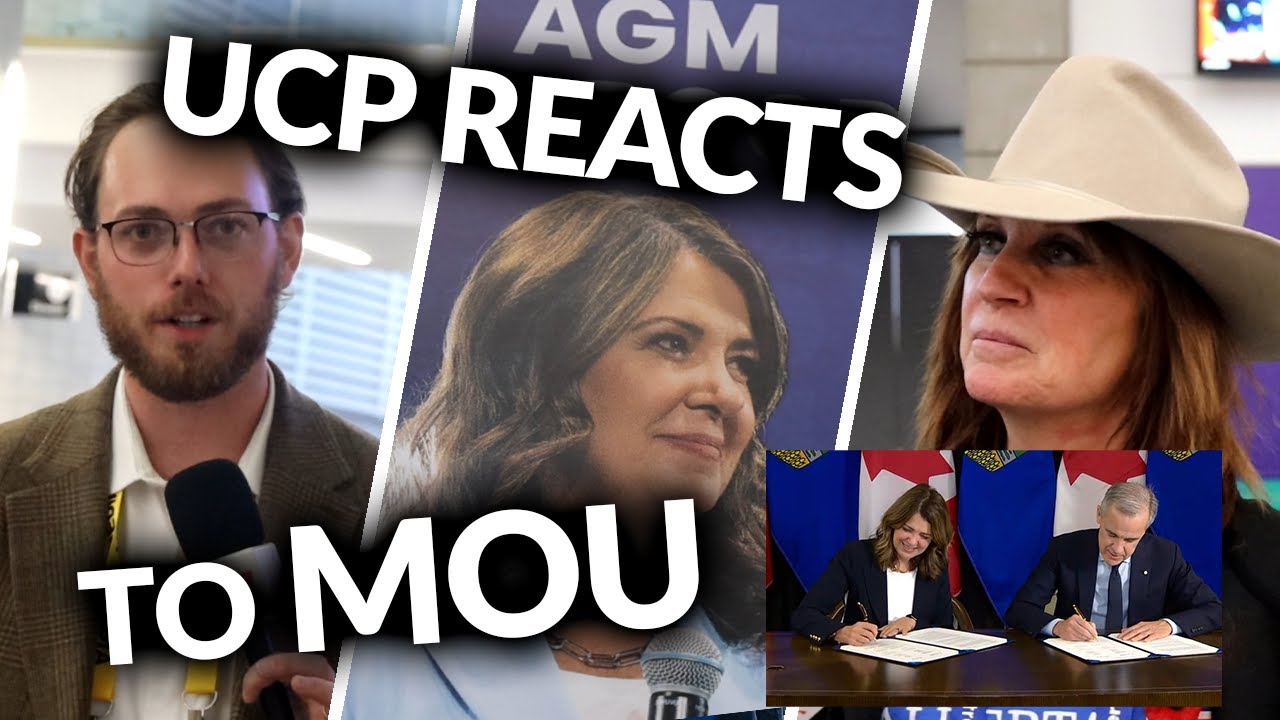 UCP voters react to Alberta's controversial new energy agreement with feds during annual convention