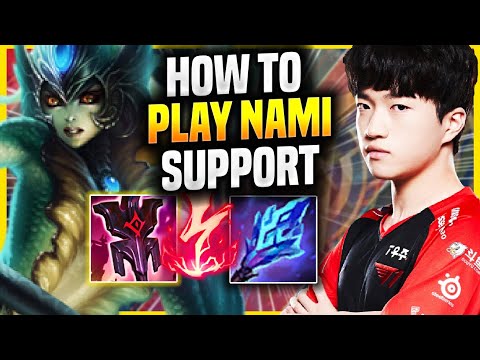 LEARN HOW TO PLAY NAMI SUPPORT LIKE A PRO! - T1 Keria Plays Nami Support vs Senna! | Season 2022