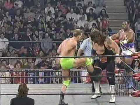 (5.12.1997) Road to Slamboree '97 Part 6 - Alex Wright & Ice-Train vs. Hugh Morrus & Konan