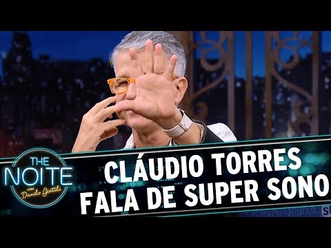 Cláudio Torres fala que tem problemas com SUPER sono | The Noite (29/05/17)