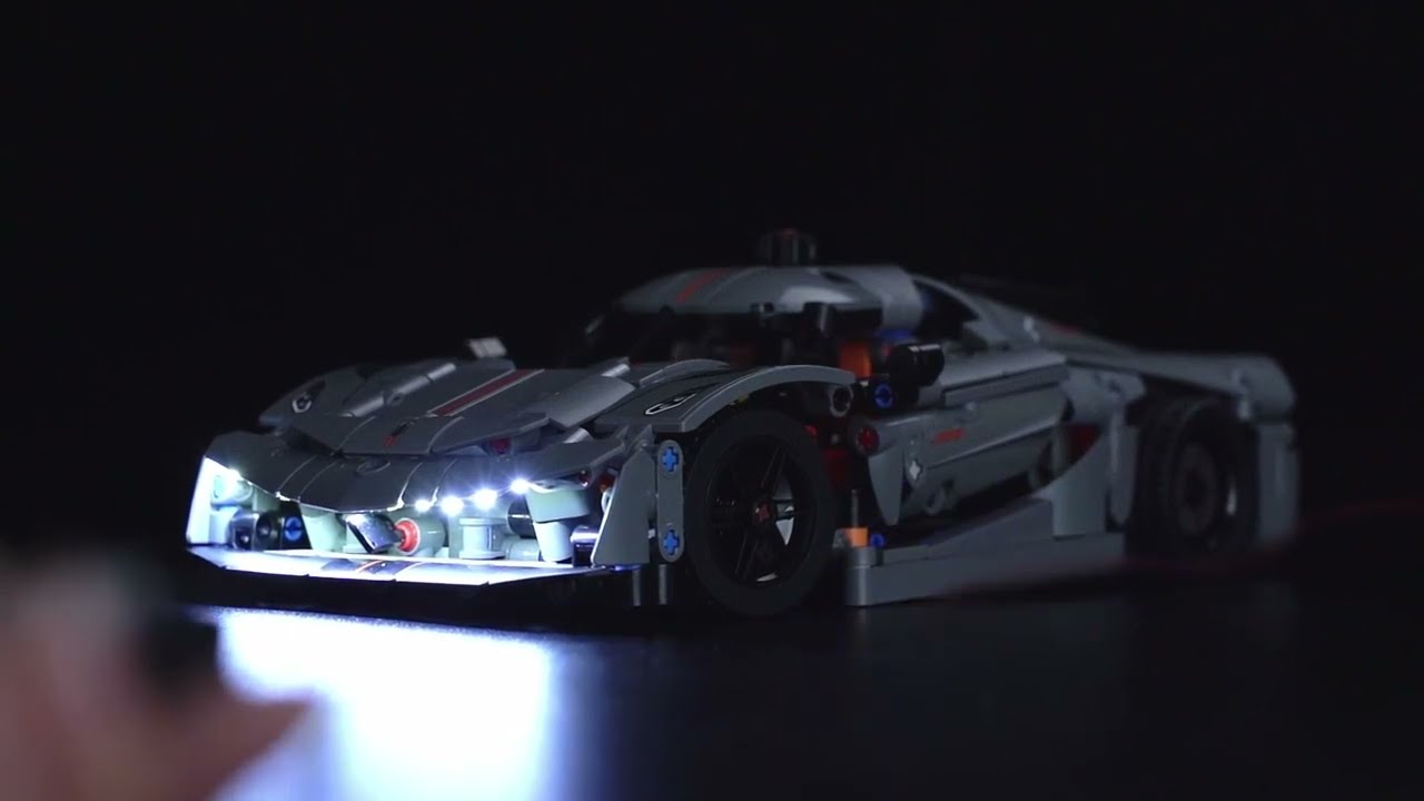 BrickBling LED-Licht-Set für LEGO® Koenigsegg: Jesko Absolut (42173)