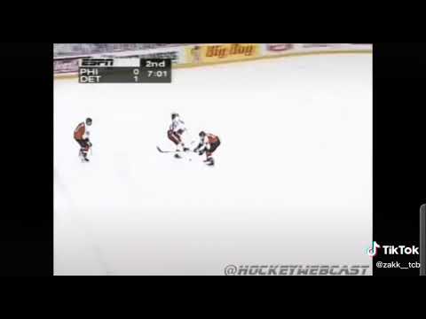 Darren McCarty’s Goal Vs The Philadelphia Flyers In The 1997 Stanley Cup Finals