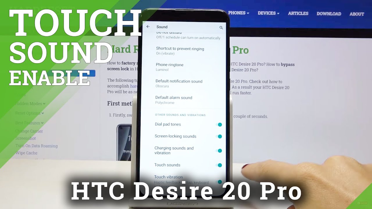 How to Set Up Reminder in HTC Desire 20 Pro - Create Event in Calendar